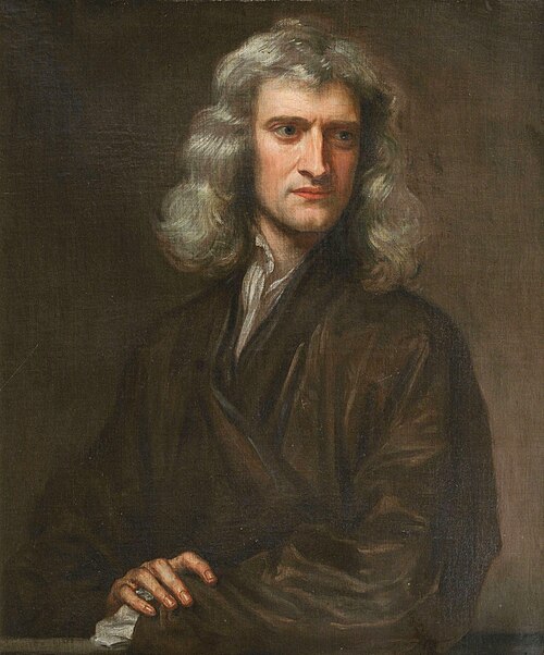 Portrait of Isaac Newton by Godfrey Kneller, 1689